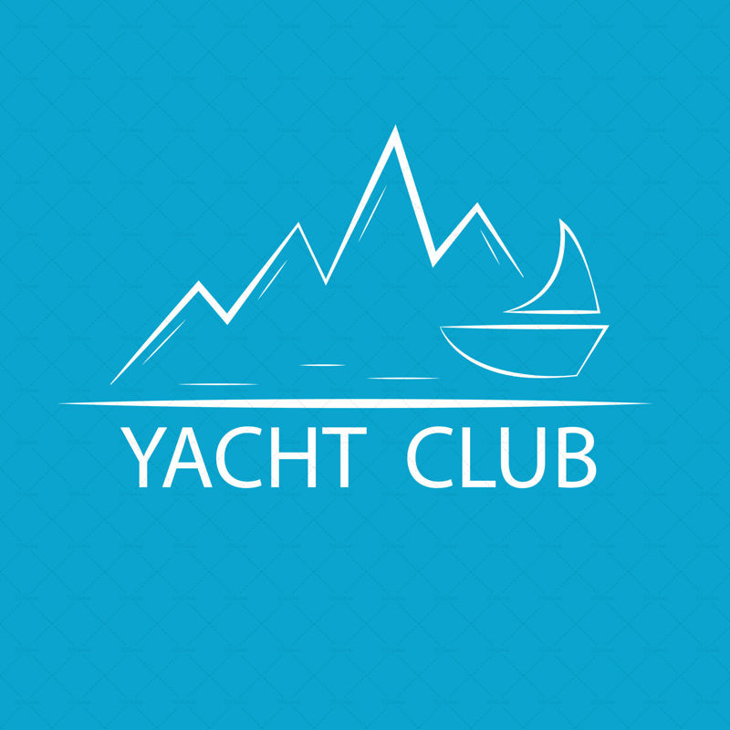 Yacht club logo for the company