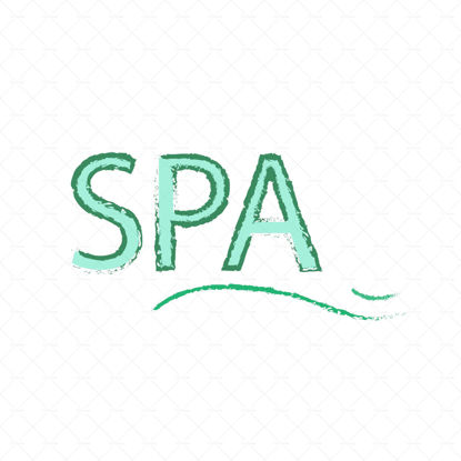 Vector logo Spa for hotel or beauty salon