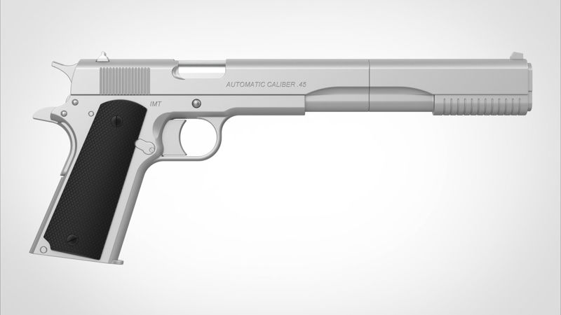 Colt M1911A1 from the movie Hitman 2015