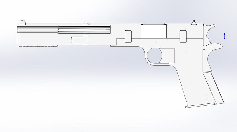 来自电影《杀手 2015》的柯尔特 M1911A1