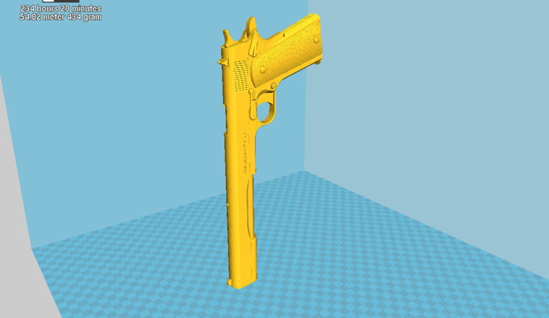 Colt M1911A1 a Hitman 2015 filmből