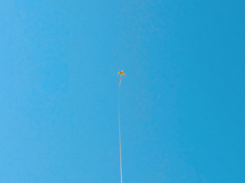 Blue sky and kite