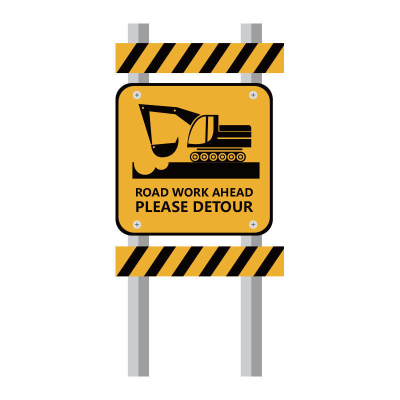 Road construction vehicle guide plate
