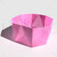 Origami Bowl 3d model