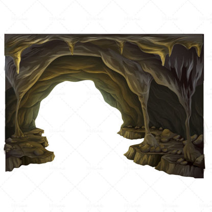 Grotta vettoriale