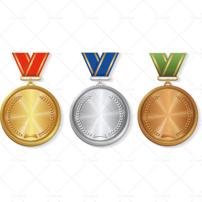 Vector de medallas