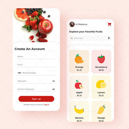 Online Fruits Store App