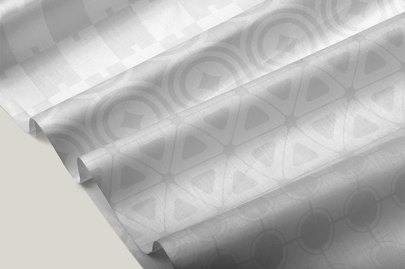 10 nahtlose geometrische weiße und graue Vektormuster