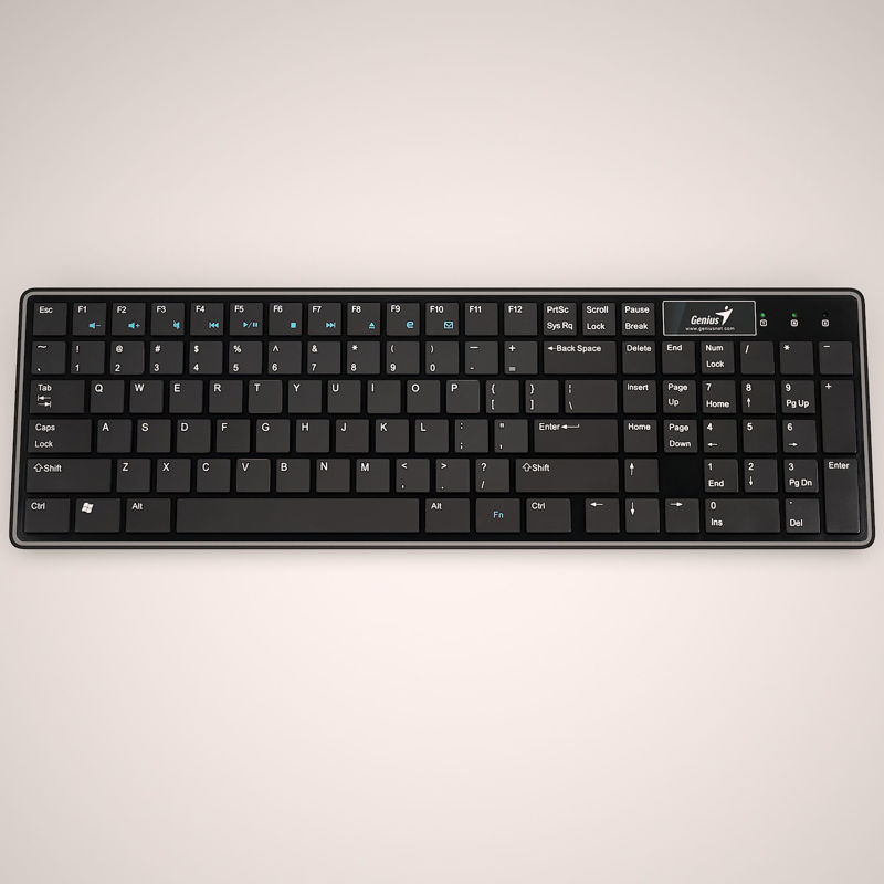 black Keyboard 3d model