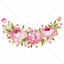 Hand painted painted plant decoration