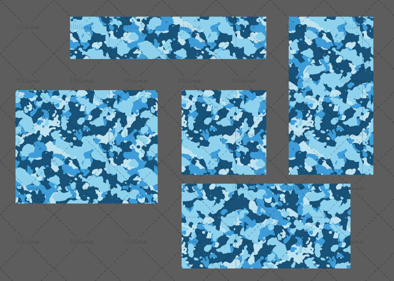 Camouflage vector graphics