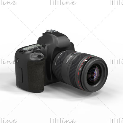 Canon fényképezőgép tükörreflexes fényképezőgép 3d modell
