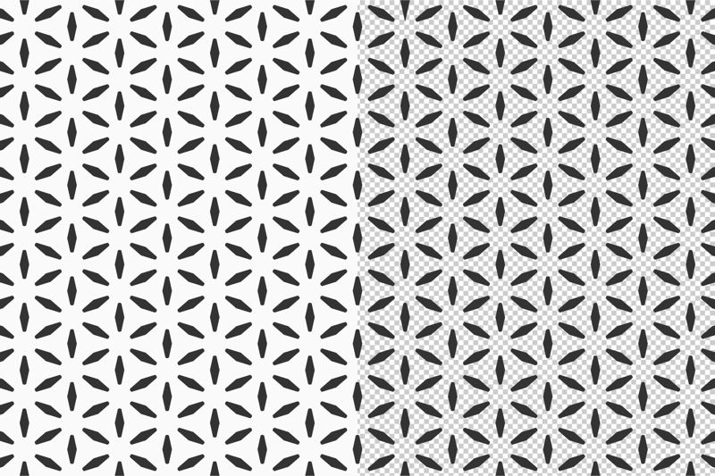10 безшевни геометрични векторни шарки