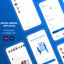 Social Media App UIUX Design Template