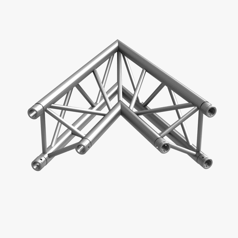 Trusses Square háromszög alakú gerendacsomag 3D modellgyűjtemény - 129 PCS moduláris