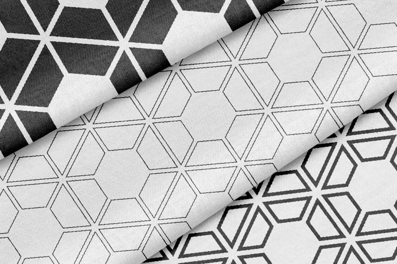 Vektor bezešvé šestiúhelníky vzory