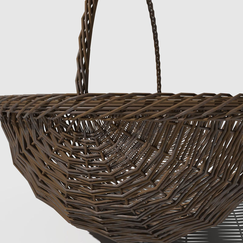 Basket Round Bottom 3d model