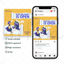 Sjabloon voor online bezorging van sociale media-banner