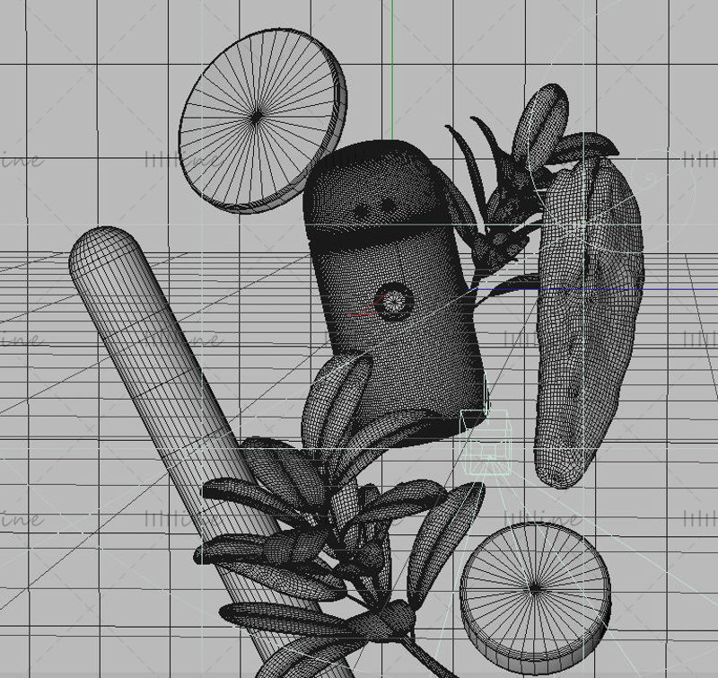 Insulation cup c4d advanced concept scene 3d summer simple creative scene