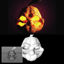 Halloween scary cartoon pumpkin head