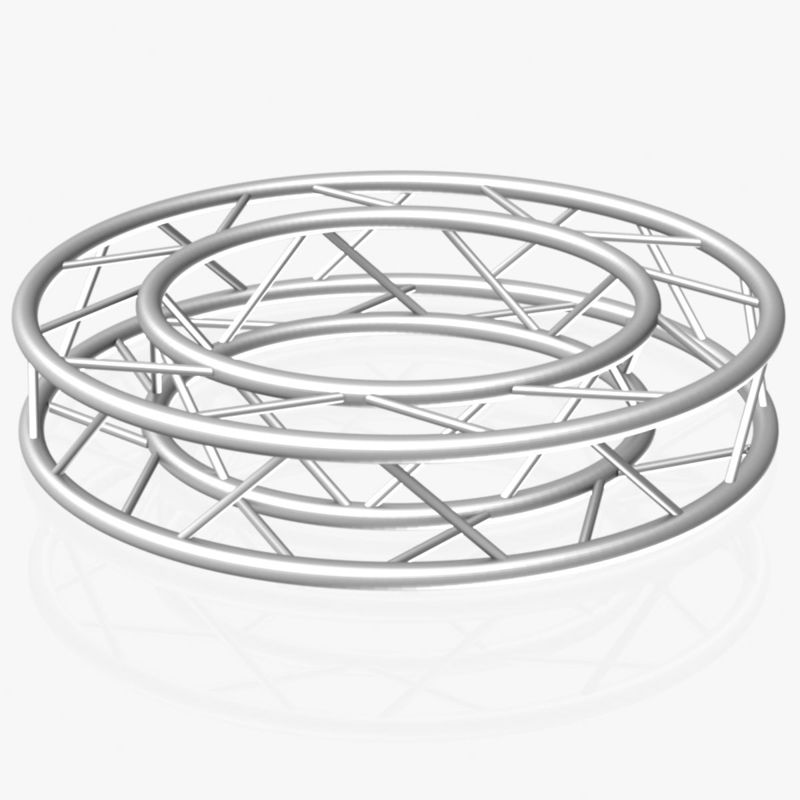Model 3D Circle Square Truss - Diametru complet 150cm