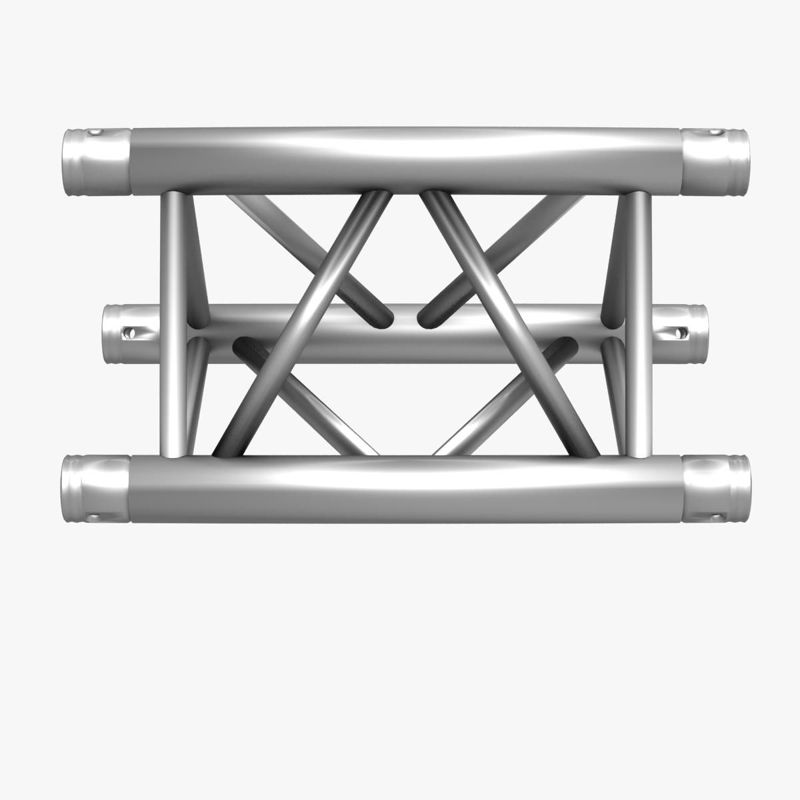 三角トラス直線セグメント713Dモデル