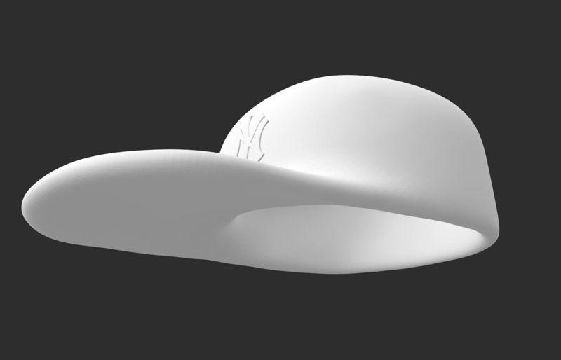 3D tiskový model NY Cap