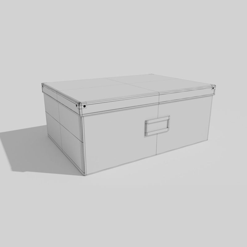 Office Boxes Pack 3D modell