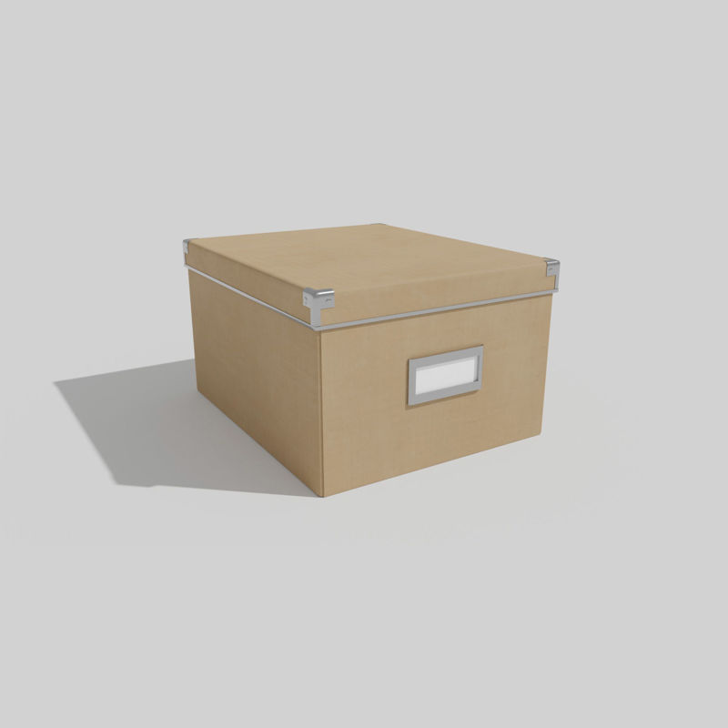 Office Boxes Pack 3D modell