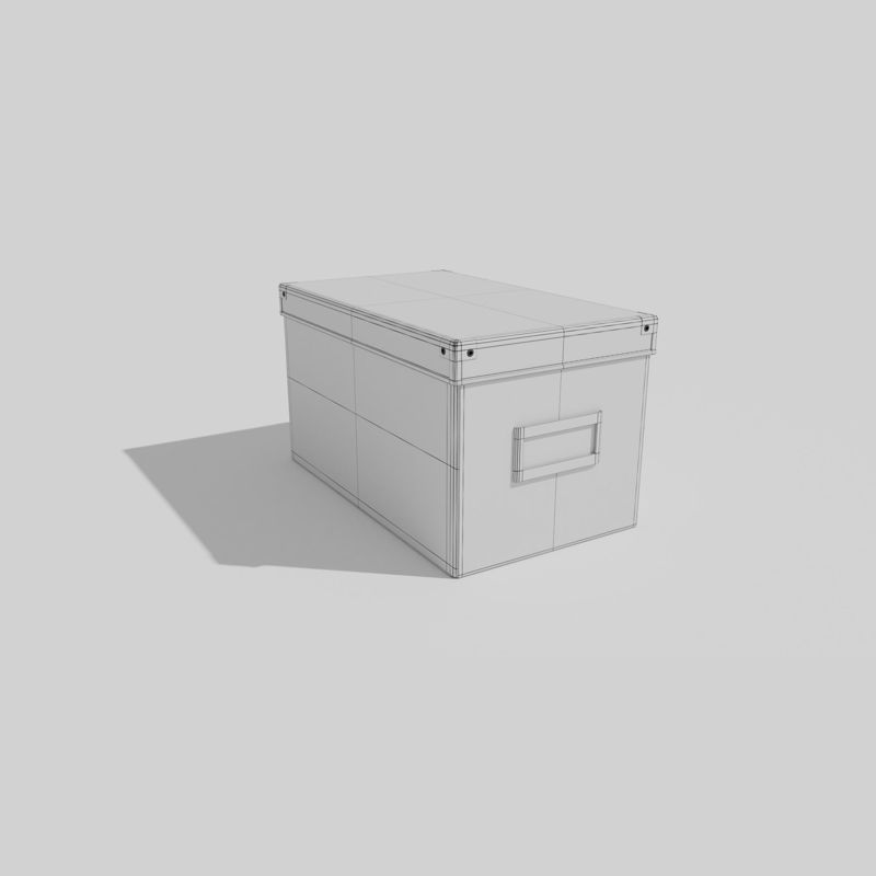 Balíček Office Boxes Pack 3D Model