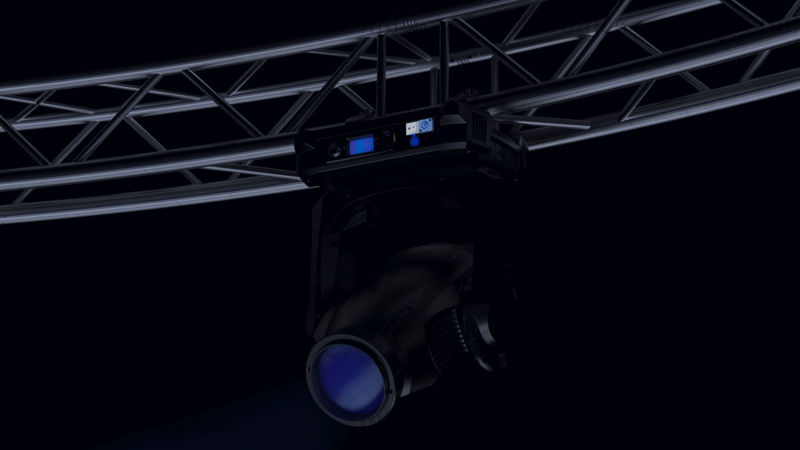 Daire Kare Kafes 1000cm Sahne Işıkları 3D Model