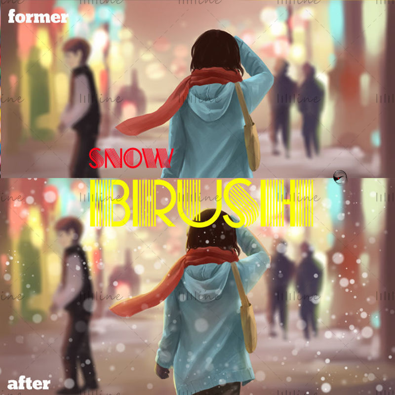 【برف】 برس برس