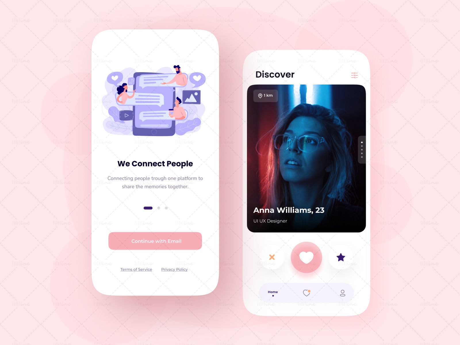 Dating App Design UI UX