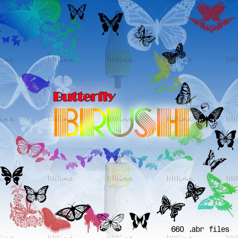 【Butterfly】PS Brushes