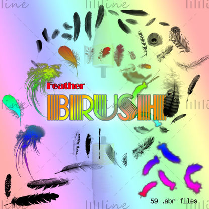 【Feather】-PS-Brush