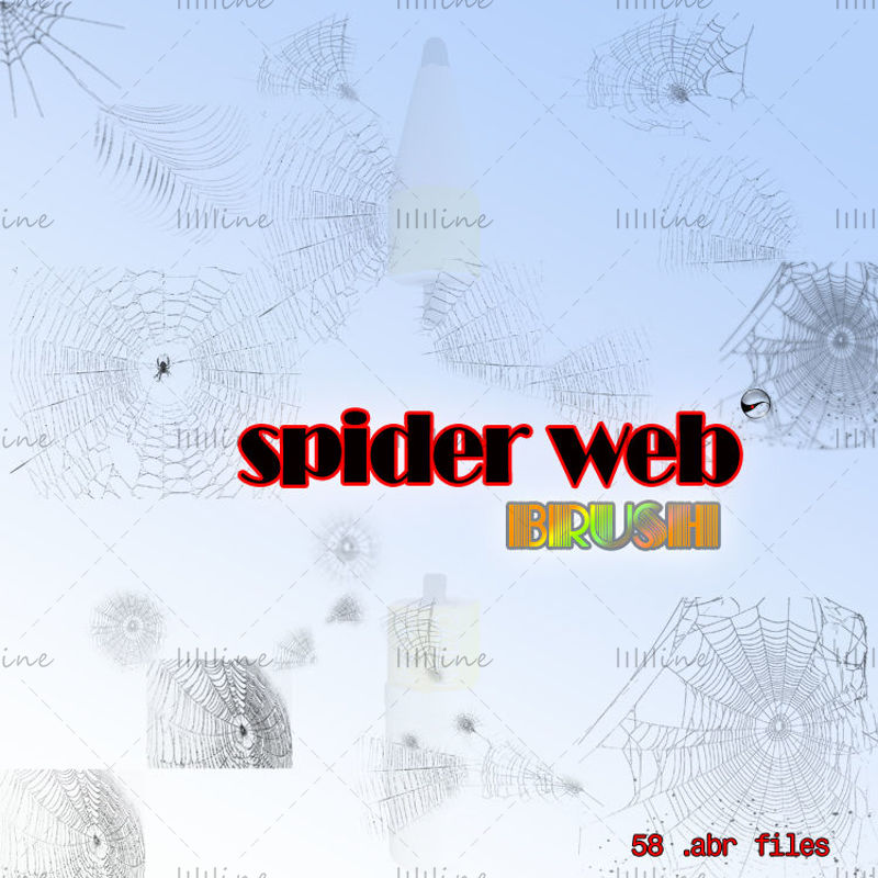 【蜘蛛の巣】-PS-ブラシ