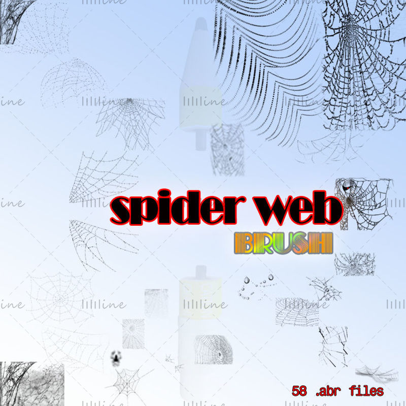 【Spider Web PS -PS-Brush