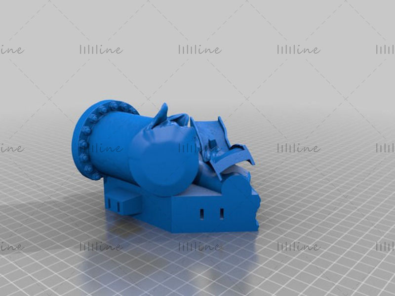 Веном вс Царнаге 3Д штампани модел СТЛ формат за 3Д штампање 3Д модел штампања