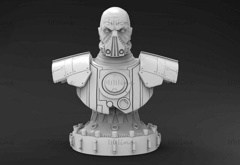 Busto de Malgus modelo 3D para impresión 3D modelo de impresión 3D