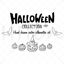 Hand drawn Halloween silhouettes illustrations