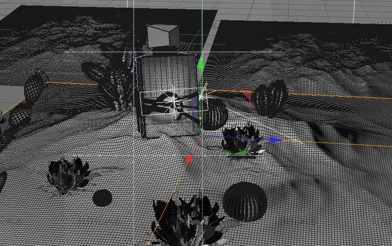 Parfyme 3d kosmetikk scene flaske modell