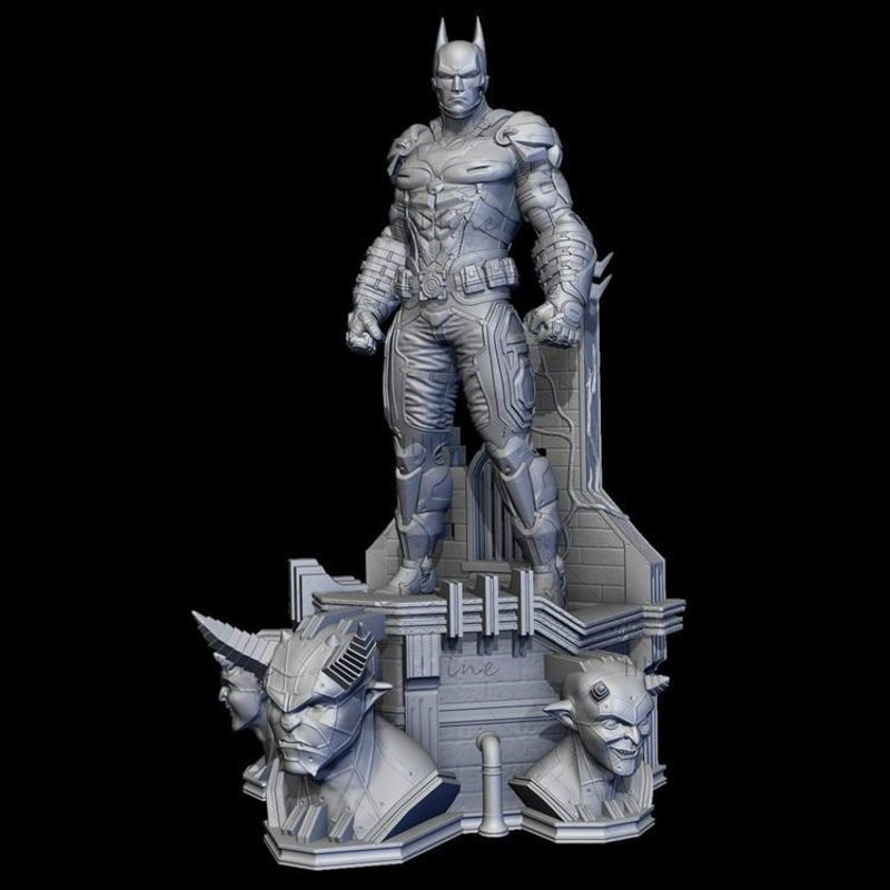 Batman Beyond 3D Model Print formato STL para impressão 3D