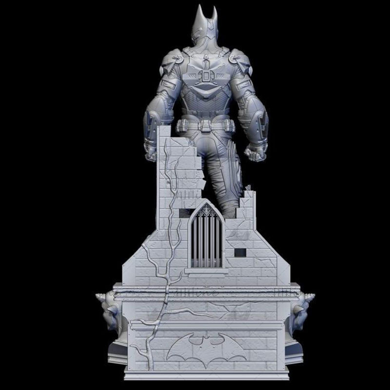 Batman Beyond 3D Model Print 3D Printing için STL formatı