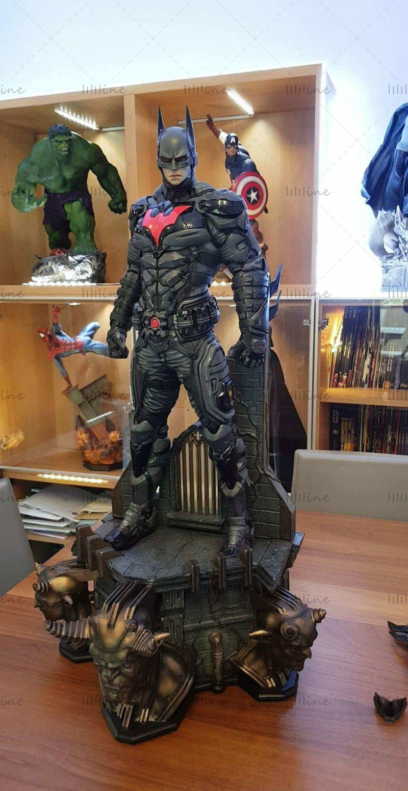 Batman Beyond 3D Model Print in formato STL per la stampa 3D