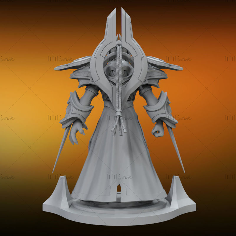 STL-файл 3D-модели Artanis StarCraft для 3D-печати