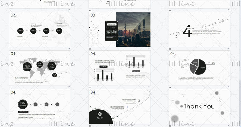 Business PPT Sliders Templates