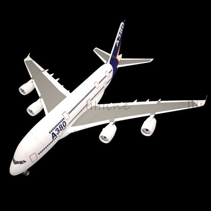 3D модель самолета