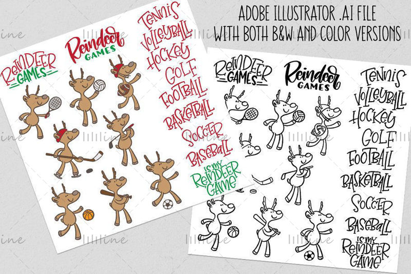 Reindeer Games Cartoons