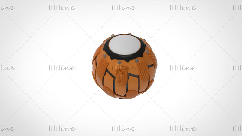 Pumpkin Bombs de la película Spider Man 2002 modelo de impresión en 3D