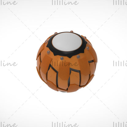 Pumpkin Bombs de la película Spider Man 2002 modelo de impresión en 3D
